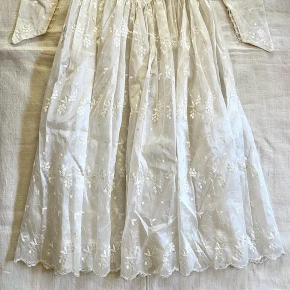 VTG Gossamer Wedding Dress - Picture 3 of 7